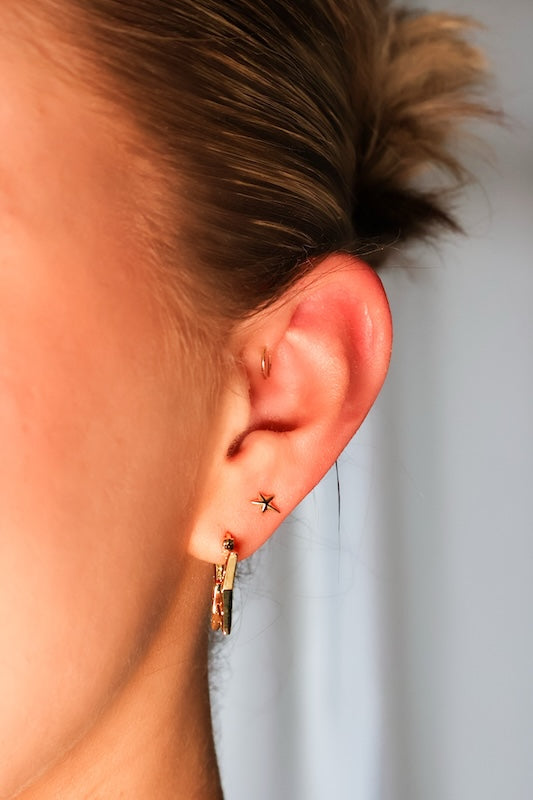 Single Lonely Star Ohrstecker