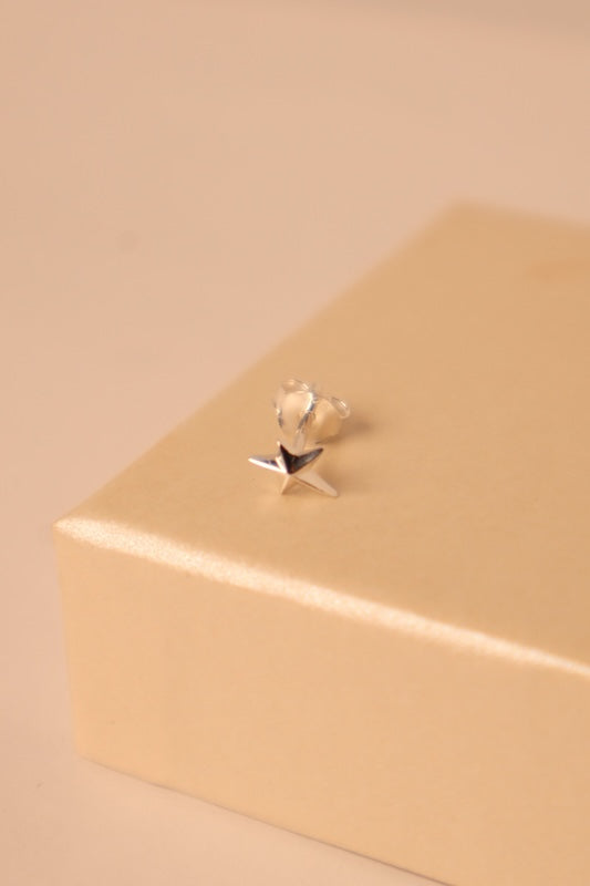 Single Lonely Star Ohrstecker