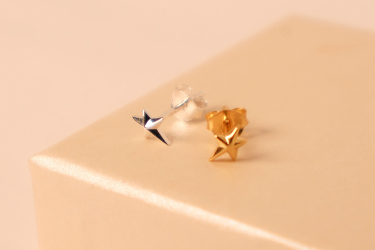 Single Lonely Star Ohrstecker