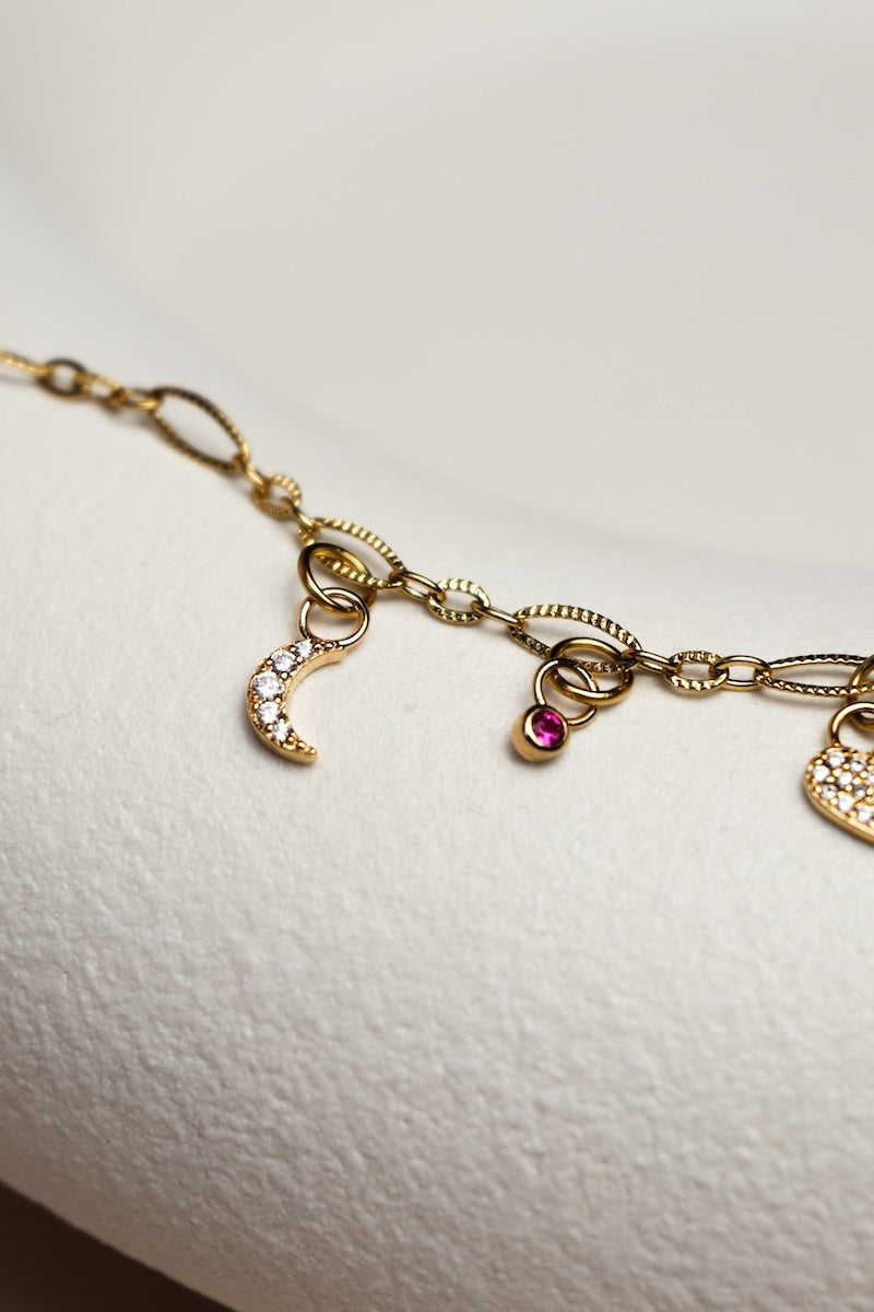 Forever Mond Charm