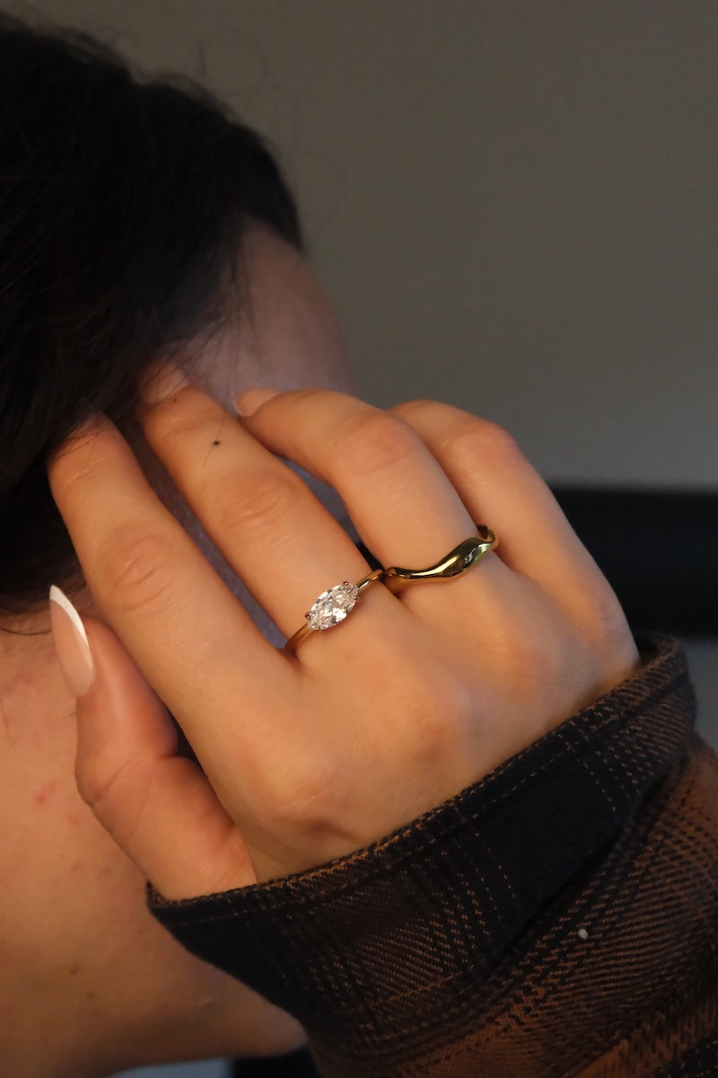 Eye Diamond Ring