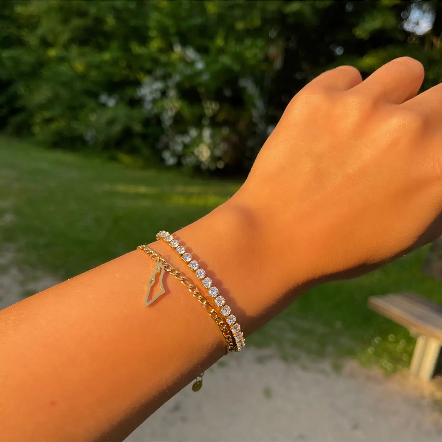 Zirkonia Armband