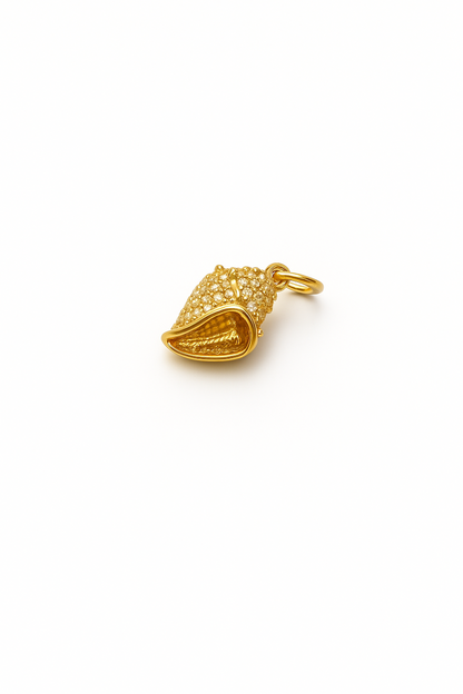 Muskatnuss Muschel Charm