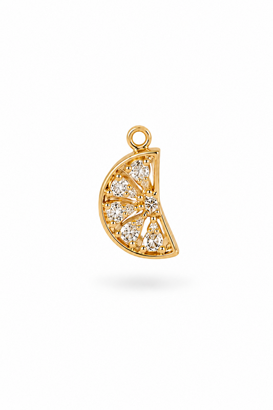 Zirkonia Wassermelone Charm