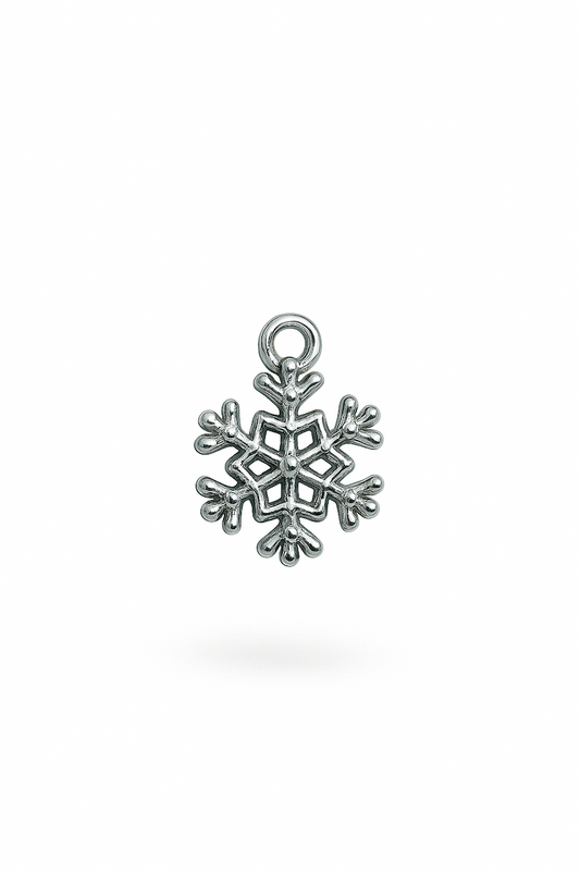 Schneeflocke Charm