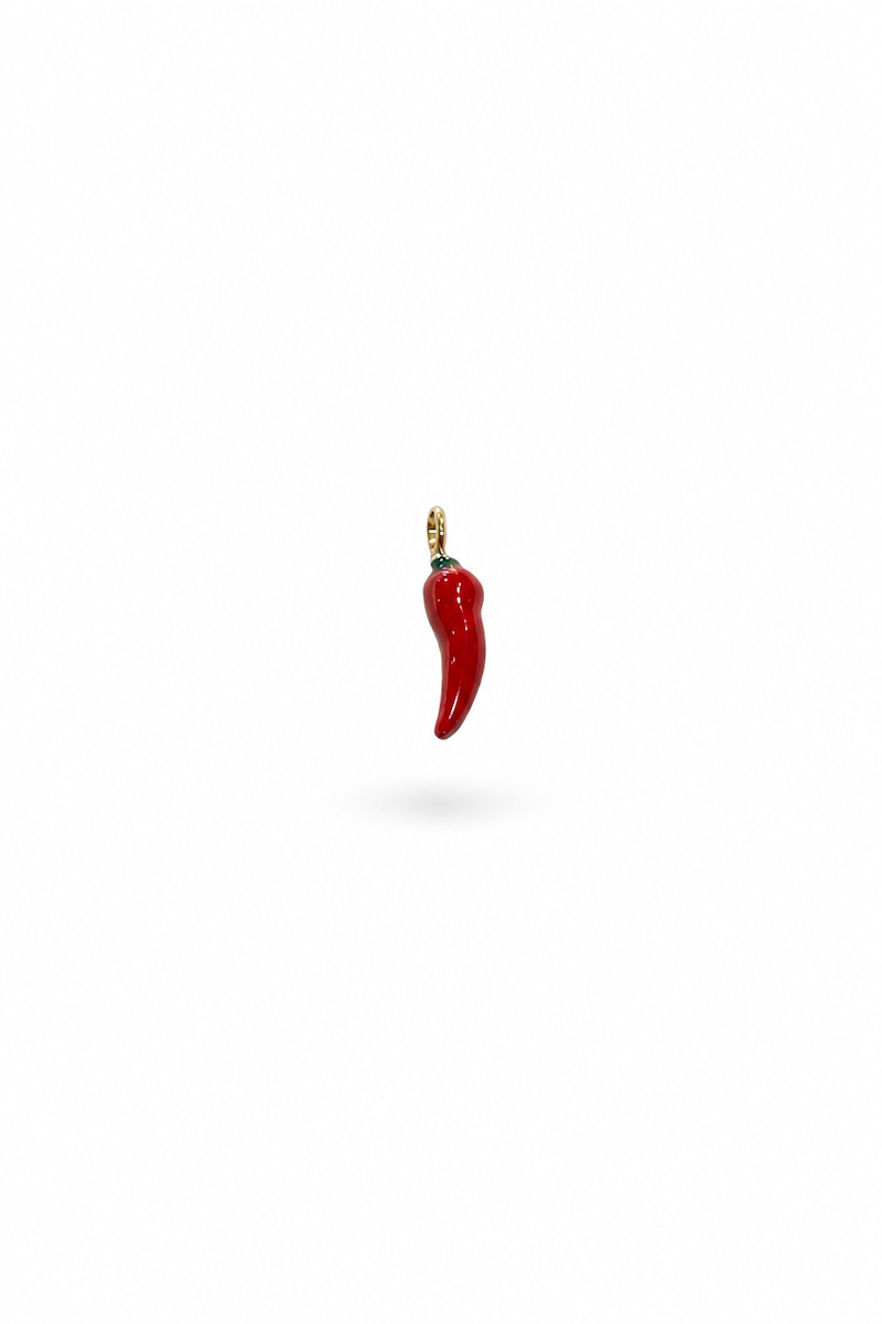 Chili-Charm in Gold