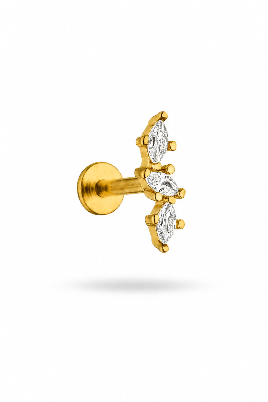 Diamond Leaves Piercing