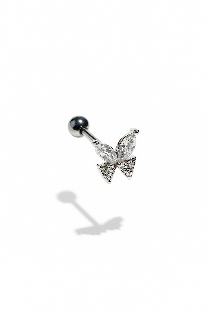 Schmetterling Piercing
