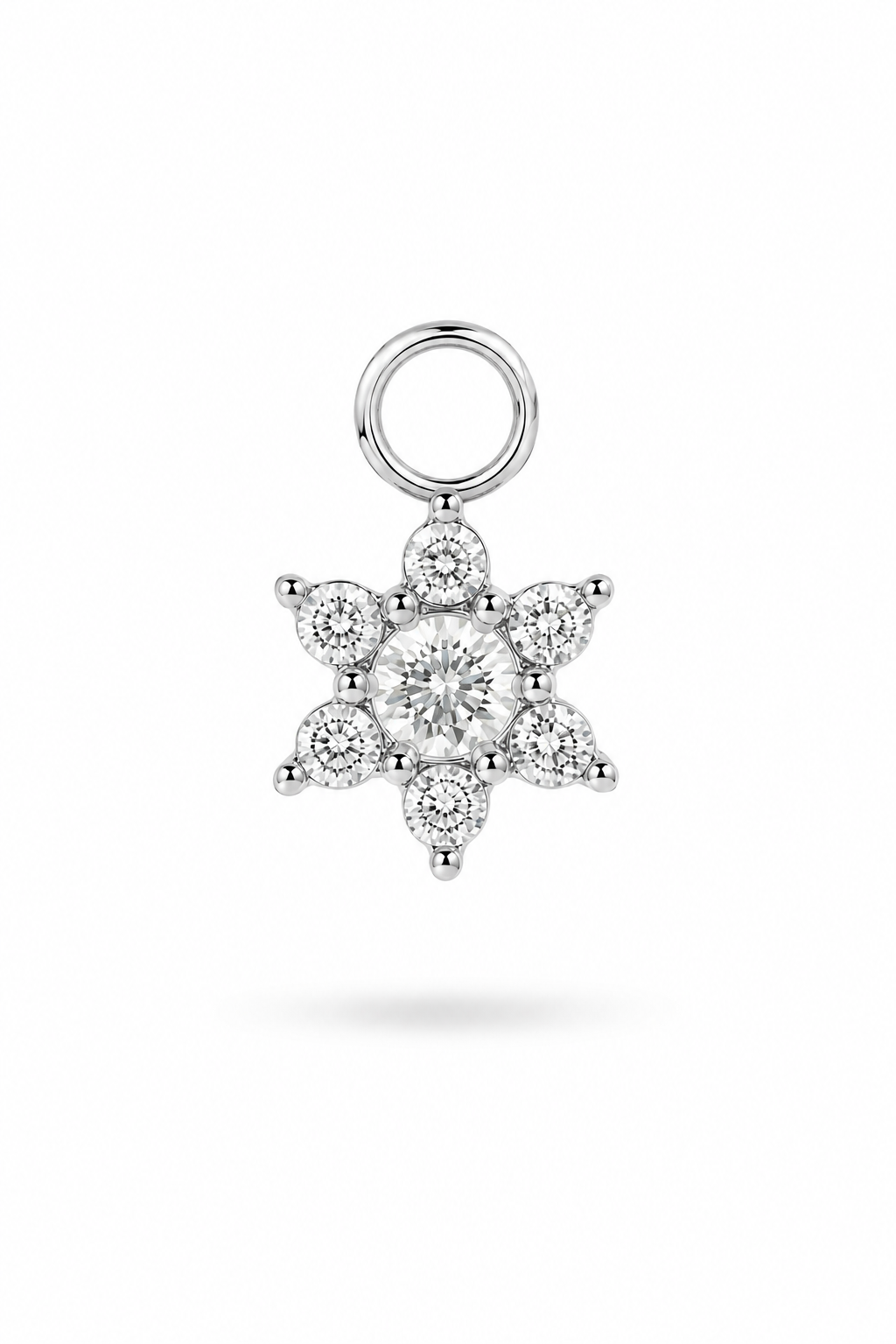 White Petal Charm
