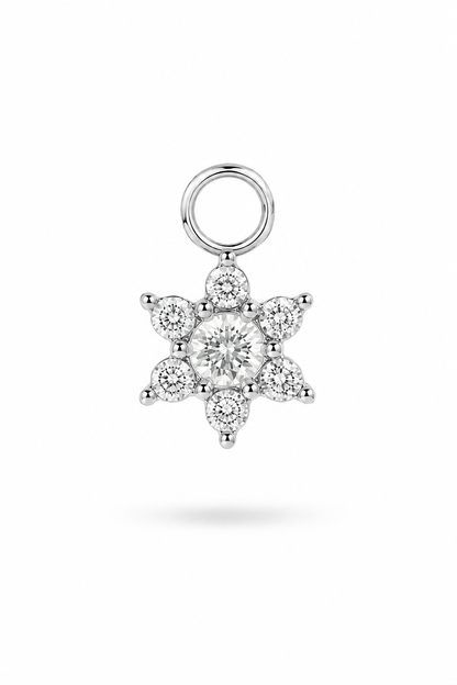 White Petal Charm