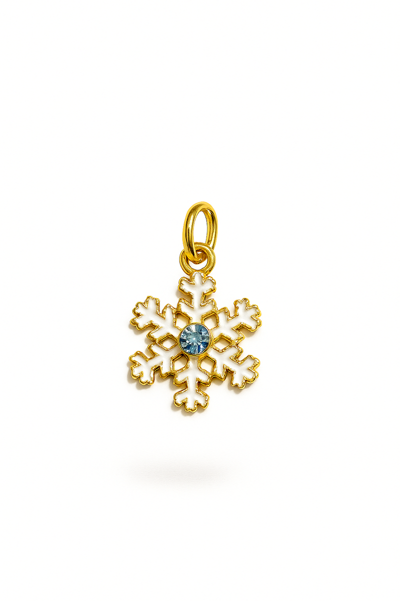 Schneeflocke Charm