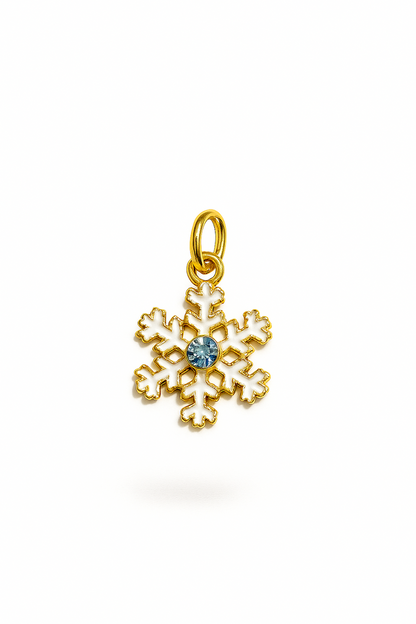 Schneeflocke Charm