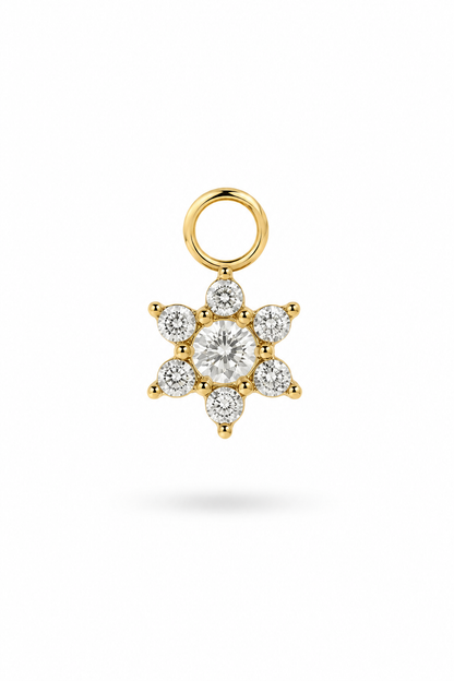 White Petal Charm