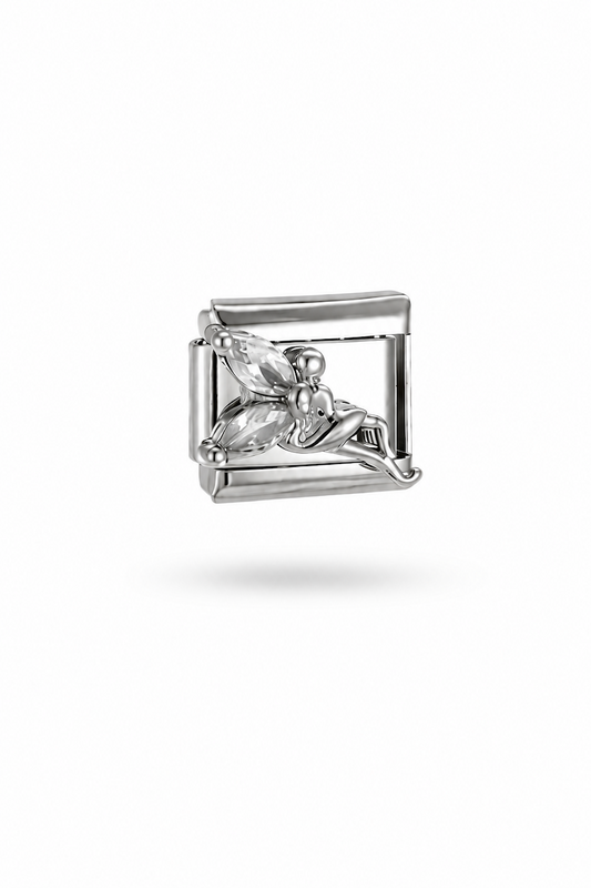 Zirkonia Engel Charm