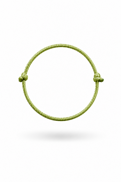 Friendship Bracelet ausgelegt