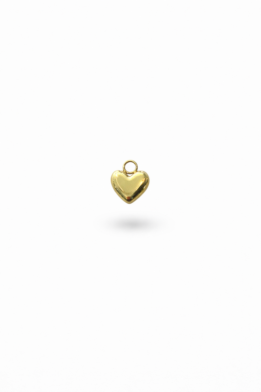 kleiner massiver herz charm