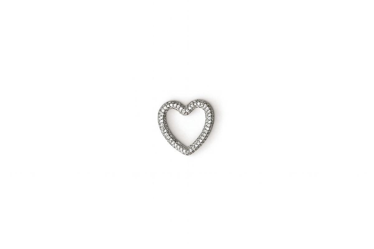 Sparkle Herz Charm