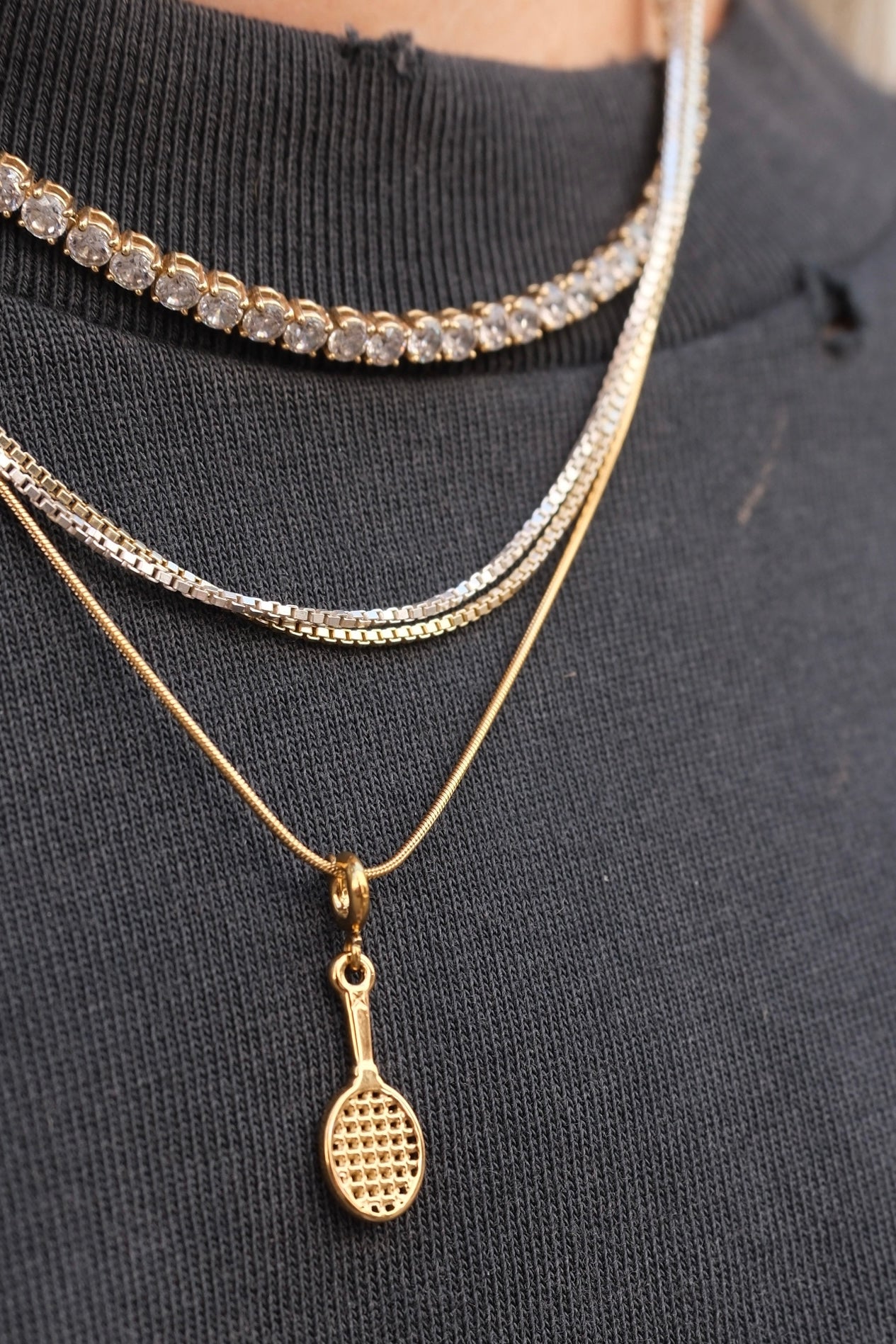 Tennis Charm