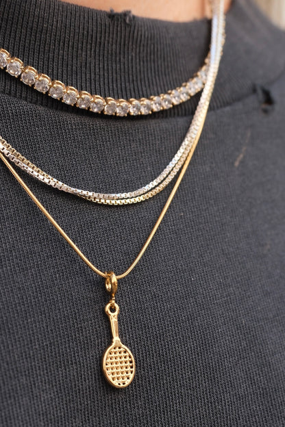 Tennis Charm