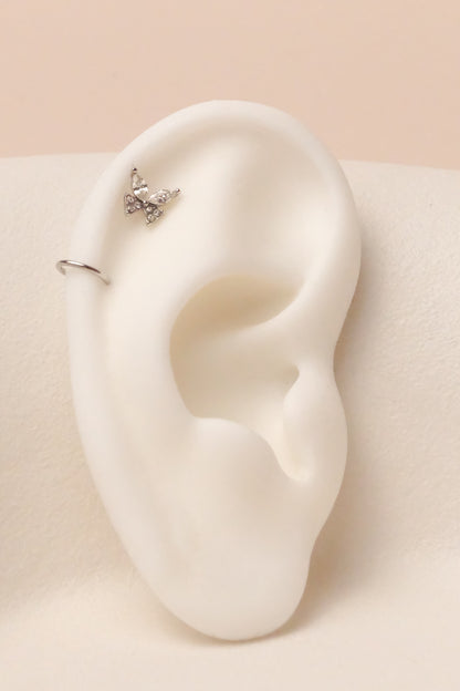 Schmetterling Piercing