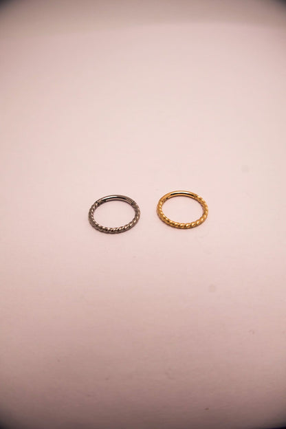 Twisted Ring Piercing