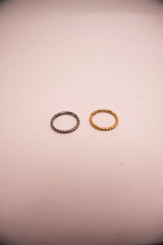 Twisted Ring Piercing