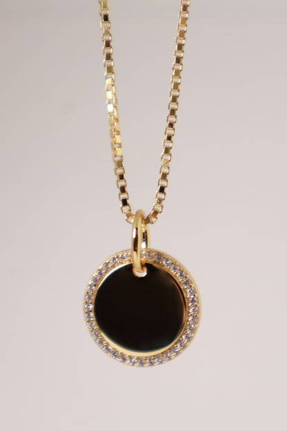 Circle Glitter Coin