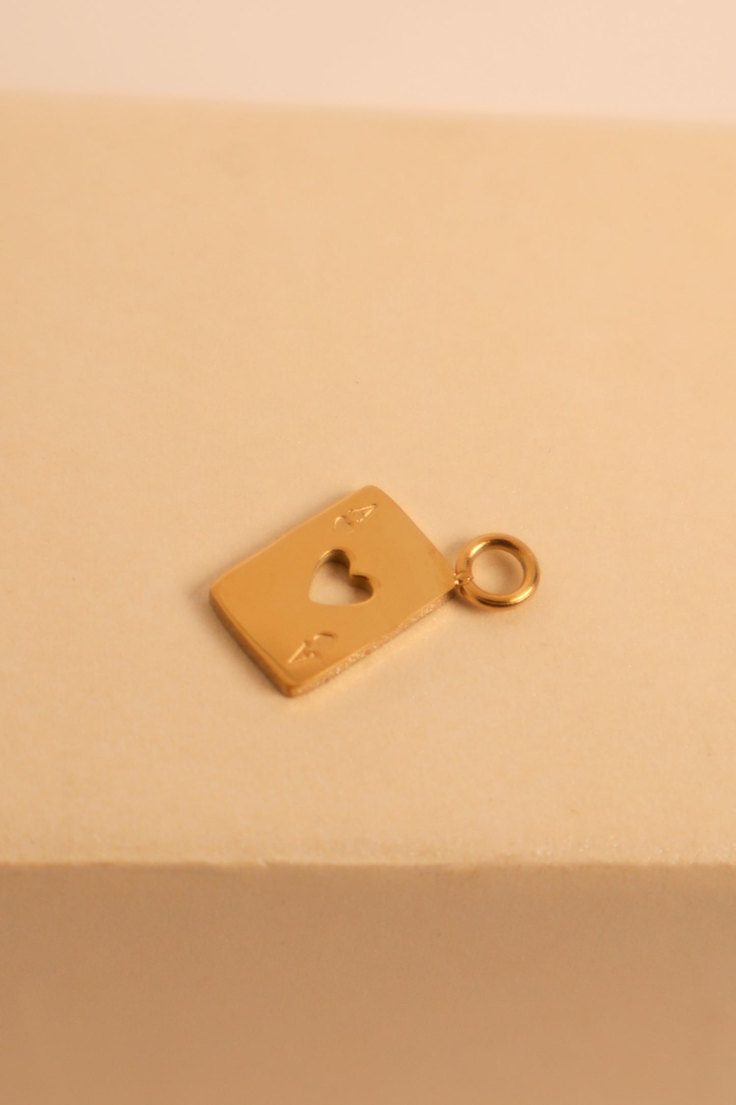 Heart Ace Charm