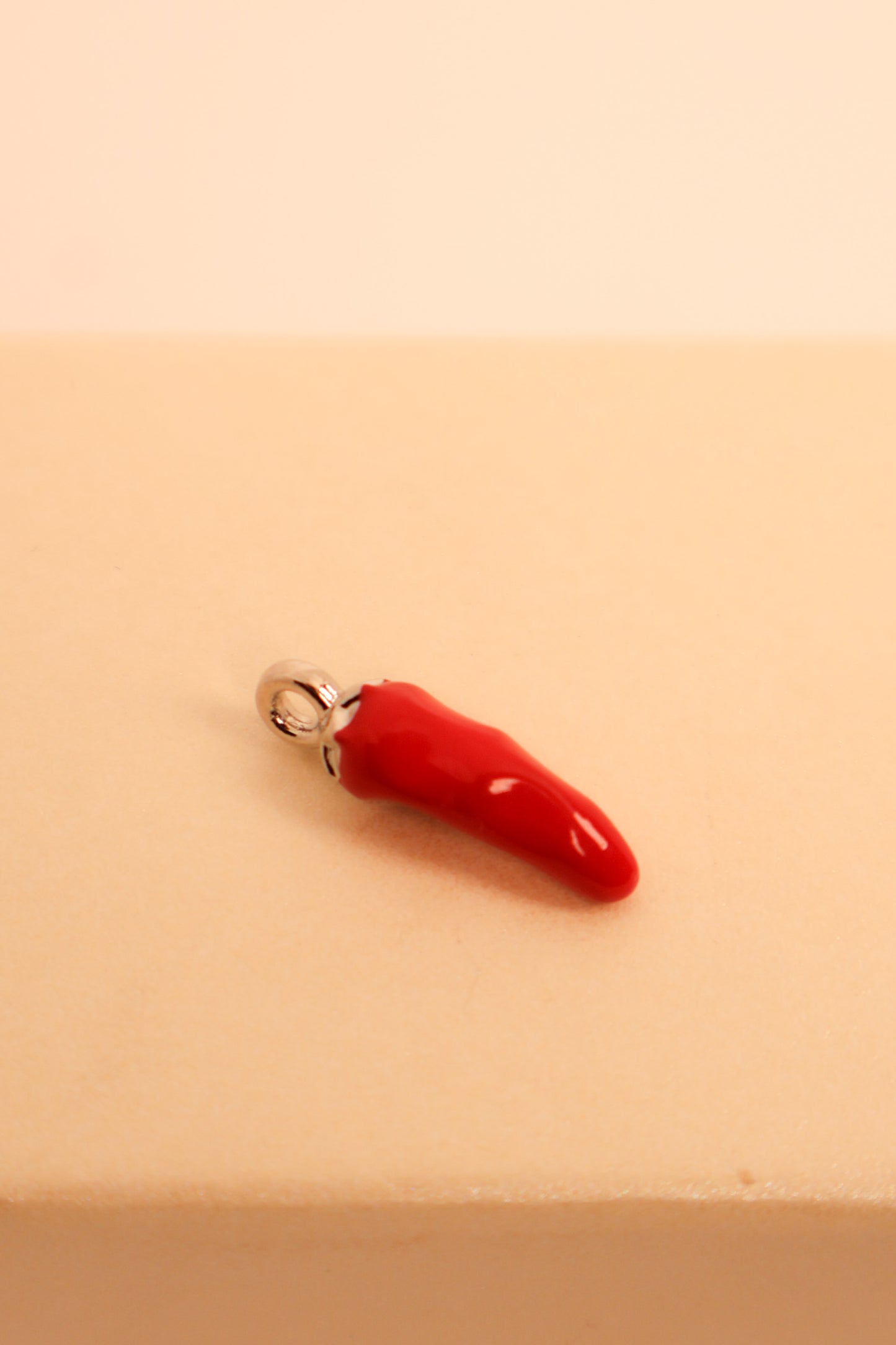 Golden Chili Charm