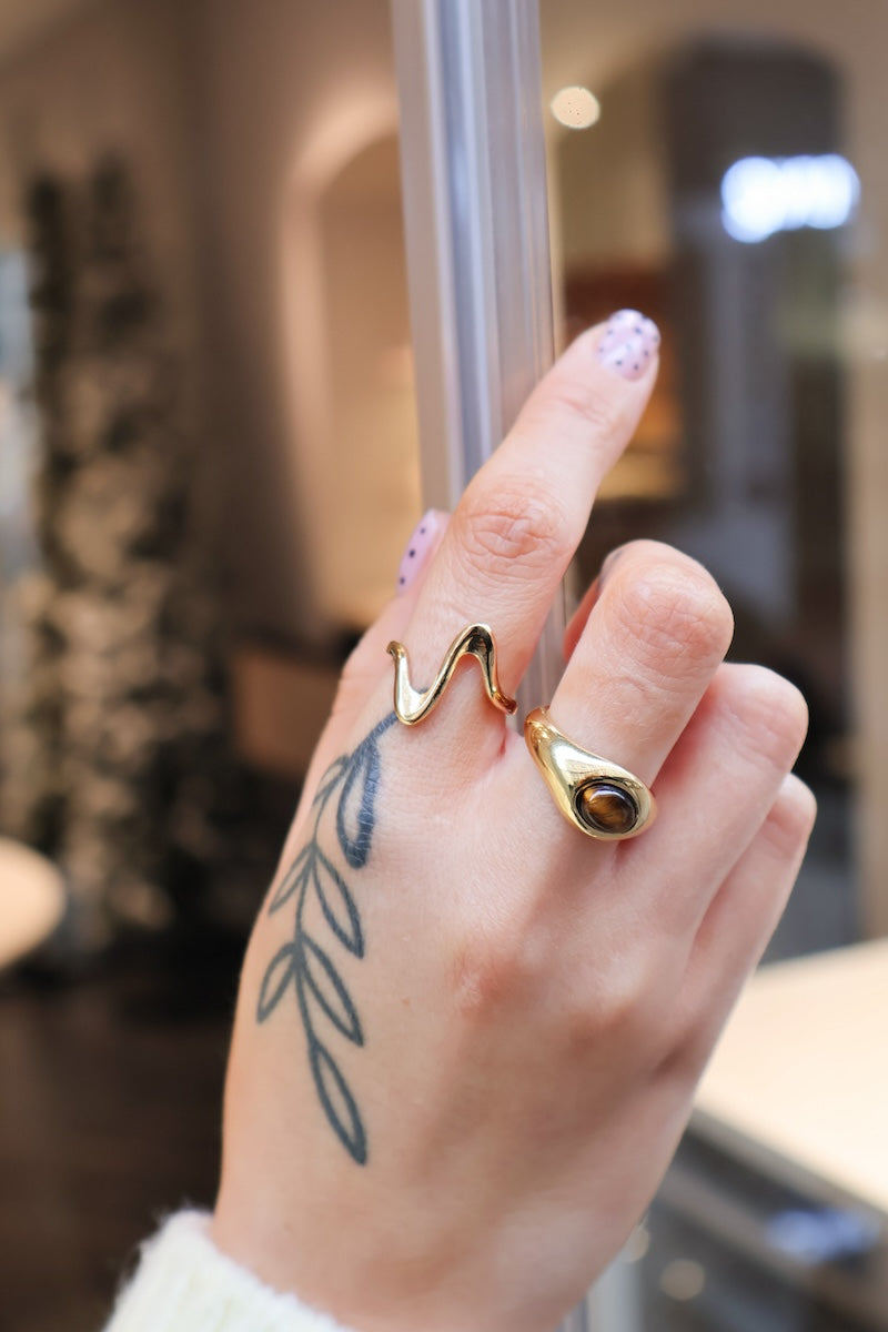 Tiger's Eye Ring