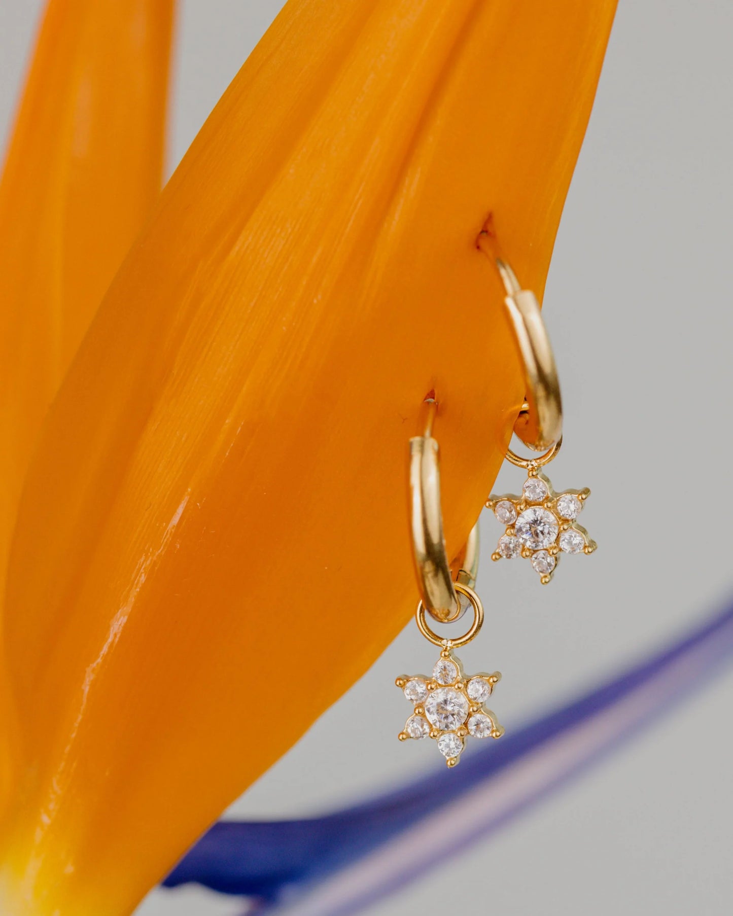White Petal Charm
