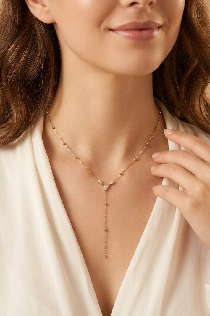 Crystal Drop Kette