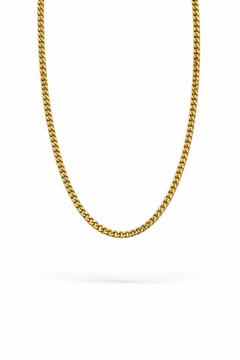 feinere panzerkette in gold